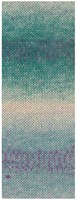Lana Grossa Meilenweit 100 Alpaca Print 2203 Hellpetrol/Petrolgrün/Rotviolett/Graubeige/Helltürkisgrün/Türkis/Beere-2