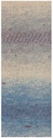 Lana Grossa Meilenweit 100 Alpaca Print 2205 Tauben-/Graublau/Graubeige/Hell-/Nebelgrau/Pflaume-2