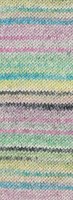 Lana Grossa Meilenweit 100 Cotone Vegano Mango 4451 Lila/groen/antraciet/citroen/turquoise/roze/roze-3