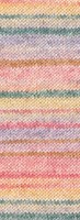 Lana Grossa Meilenweit 100 Cotone Vegano Mango 4453 Framboos/vanille/mosgroen/bleeklila/natuur/karamel/roze-3