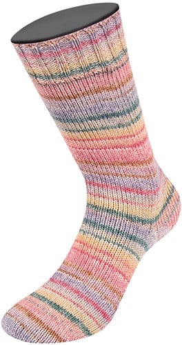 Lana Grossa Meilenweit 100 Cotone Vegano Mango 4453 Framboos/vanille/mosgroen/bleeklila/natuur/karamel/roze-2