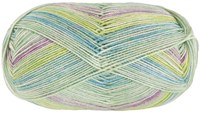 Lana Grossa Meilenweit 100 Merino Extrafine Luna 4112 Mint/kleingroen/lime/blauw