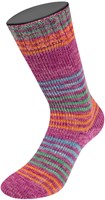 Lana Grossa Meilenweit 100 Merino Extrafine Luna 4119 Fuchsia/Turquoise/Jade/Oranje-2