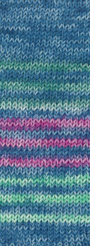 Lana Grossa Meilenweit 100 Merino Extrafine Luna 4120 Petrolblauw/zeegroen/fuchsia/blauwgrijs-3