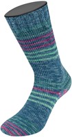 Lana Grossa Meilenweit 100 Merino Extrafine Luna 4120 Petrolblauw/zeegroen/fuchsia/blauwgrijs-2