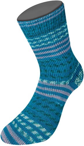 Lana Grossa Meilenweit 100 Nessel Everest 5136 Yellow / dark blue / white / green / brown-2