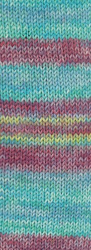 Lana Grossa Meilenweit 100 Seta Piano 3615 Bessen/turquoise/mint/lichtrood/geel/crme-3