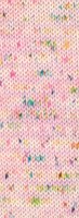 Lana Grossa Meilenweit 100 Spots 7047 Roze/Pastelroze/Crème/Turquoise/Roze/Oranje/Geel/Groen-2