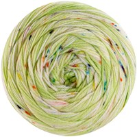 Lana Grossa Meilenweit 100 Spots 7044 Pistache/Crème/Roze/Turquoise/Roze/Roest/Antraciet