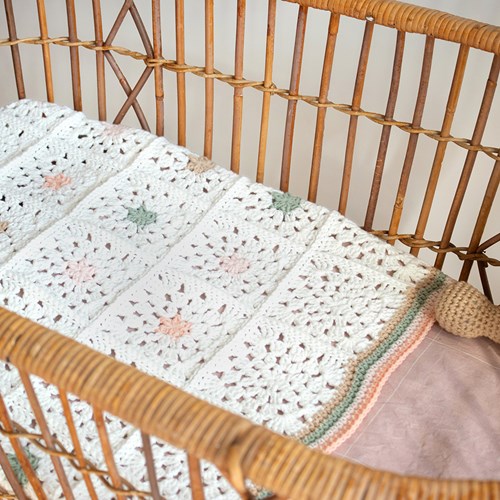 Baby deken Meisje Haakpakket Wieg-2