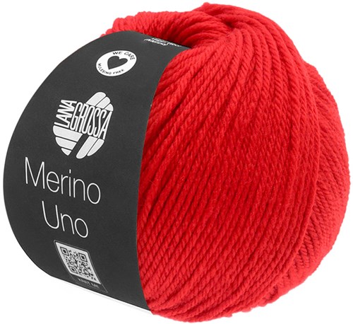 Lana Grossa Merino Uno 026 Rood