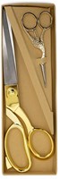 Milward Set Stoffenschaar (25,5cm) & Borduurschaar (11,5cm) Gold-2