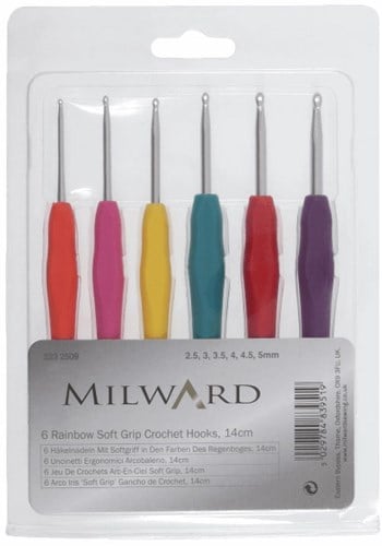 Milward Soft Grip Haaknaaldenset 2,50 - 5,00mm-2
