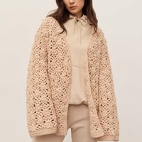 Essentials Super Aran Vest Haakpakket 014 Grey