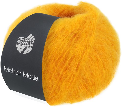 Lana Grossa Mohair Moda 001 Geel