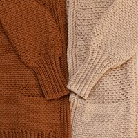 Yarn and Colors Morning Glory Cardigan Haakpakket 2 Satay M-3
