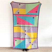 Haakpatroon Yarn and Colors Mosaic Window Blanket-2