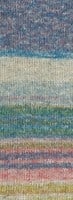 Lana Grossa Mosaico 010 Grijsblauw/jeans/paars/lichtgrijs/roze/bosgroen/mosterd/oker/petrol-2