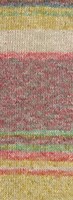 Lana Grossa Mosaico 011 Bosgroen/turquoise/grijsblauw/lichtrood/mosterd/natuurgrijs-2
