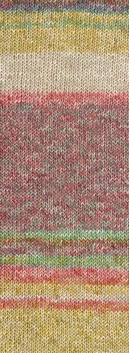 Lana Grossa Mosaico 011 Bosgroen/turquoise/grijsblauw/lichtrood/mosterd/natuurgrijs-2