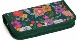 Haaknaalden Etui Floral Garden Teal