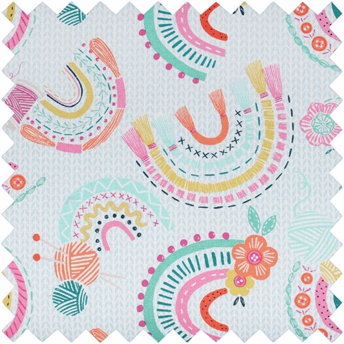 Breinaalden Etui Hard Case Rainbow XL-2