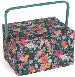 Naaimand Large Floral Garden Teal