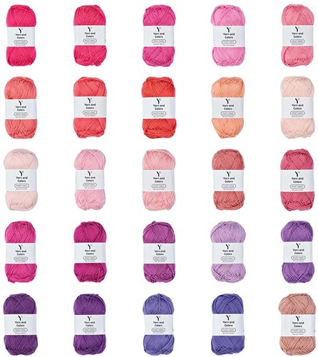 Yarn and Colors Must-have 25 Kleuren Pakket 3 Amethist