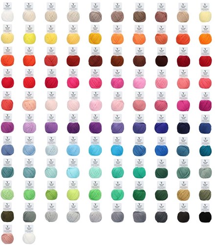 Yarn and Colors Must-Have Minis Alle Kleuren Pakket