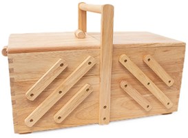 Prym 612548 naaikast/naaimand van licht hout, L