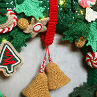 Kerstkrans AdventsCALender Haakpakket-2