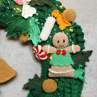 Kerstkrans AdventsCALender Haakpakket-3