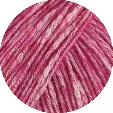 Lana Grossa Bottoni 004 Roze/Gebroken Wit-2