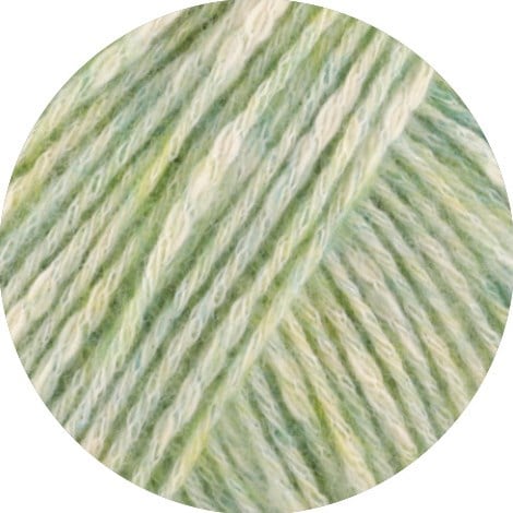 Lana Grossa Bottoni 011 Pastelgroen/Creme-2
