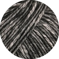 Lana Grossa Bottoni 014 Anthraciet/Creme-2