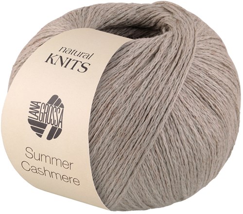 Lana Grossa Summer Cashmere 008 Steengrijs