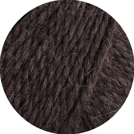 Lana Grossa Natural Lama Chunky 015 Zwart Bruin-2