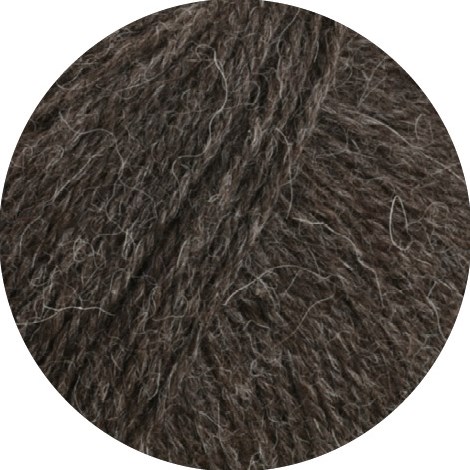 Lana Grossa Natural Lama Fine 115 Zwart Bruin-2