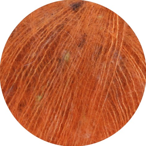 Lana Grossa Natural Superkid Tweed 611 Roest Oranje-2