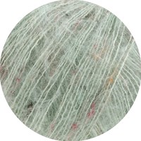 Lana Grossa Natural Superkid Tweed 617 Grijs Groen-2