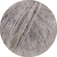 Lana Grossa Natural Superkid Tweed 623 Lichtgrijs-2