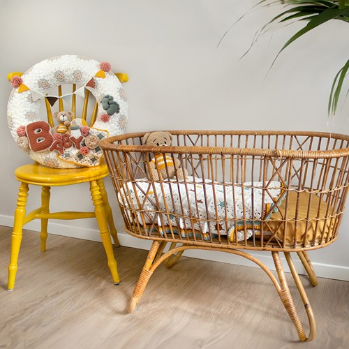 Baby deken Neutraal Haakpakket Ledikant-3