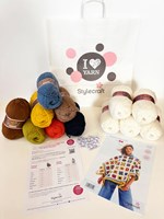 Stylecraft MAL Niamh Poncho in DK Haakpakket-3