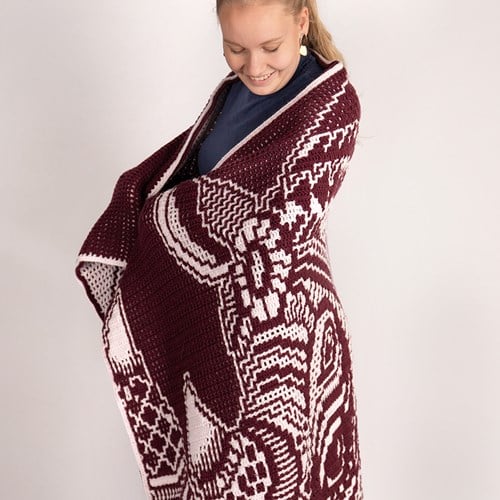 Zen Tangle Rhino - AdO Crochet Garen- en Haakpakket Interlocking-3