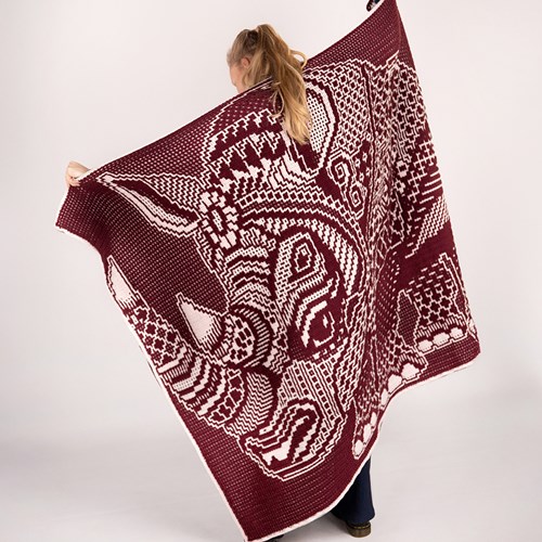 Zen Tangle Rhino - AdO Crochet Garen- en Haakpakket Interlocking