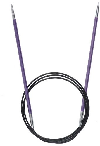 KnitPro Zing Rondbreinaalden 100cm 3,75 mm-2