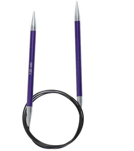KnitPro Zing Rondbreinaalden 100cm 7,00 mm-2