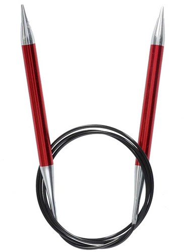 KnitPro Zing Rondbreinaalden 100cm 9,00 mm-2