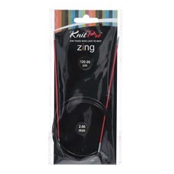 KnitPro Zing Rondbreinaalden 120cm 2mm - 12mm