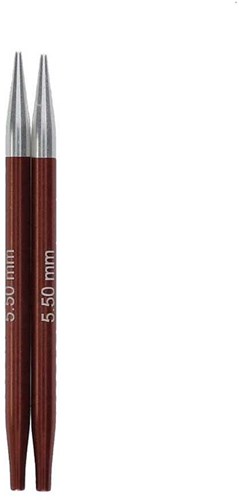 KnitPro Zing Korte Verwisselbare Rondbreinaalden 5,50 mm-2